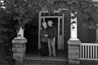 Barbara Howard and Richard Outram outside 81 Pine St S, Port Hope ON